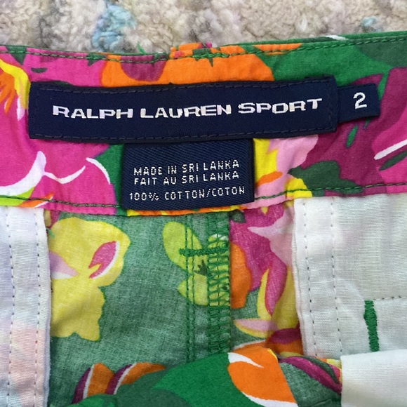 Ralph Lauren Sport Womens Floral Shorts - Picture 2 of 4